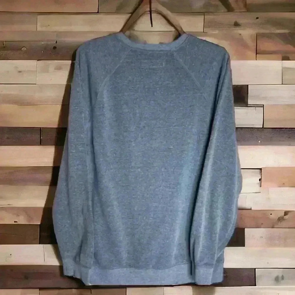 Levi Strauss & Co Men's Size Large Gray Crewneck Lightweight Sweatshirt. - Picture 3 of 3